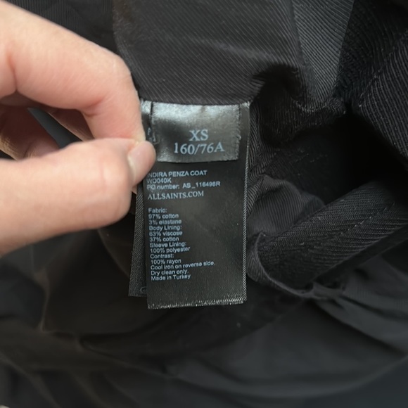 ALLSAINTS Indira Penza Coat - Picture 7 of 10